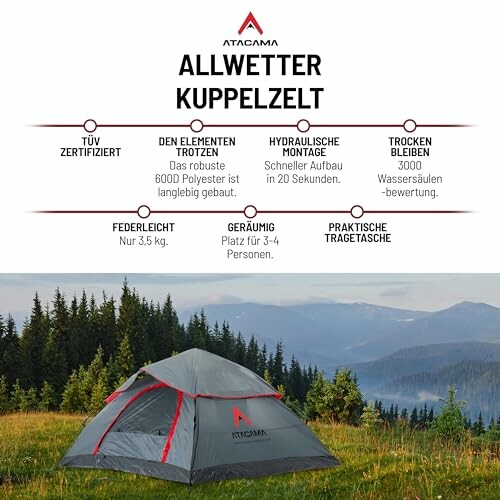 Atacama Camping Zelt