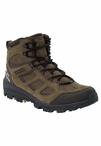 Brauner Wanderschuh mit robustem Design