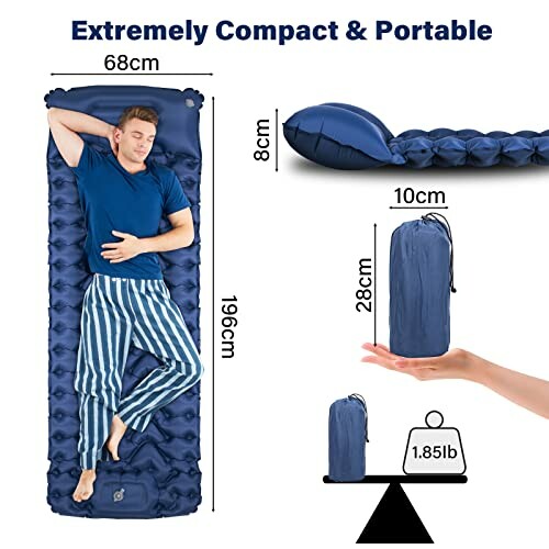 Owelth Selbstaufblasend Isomatte