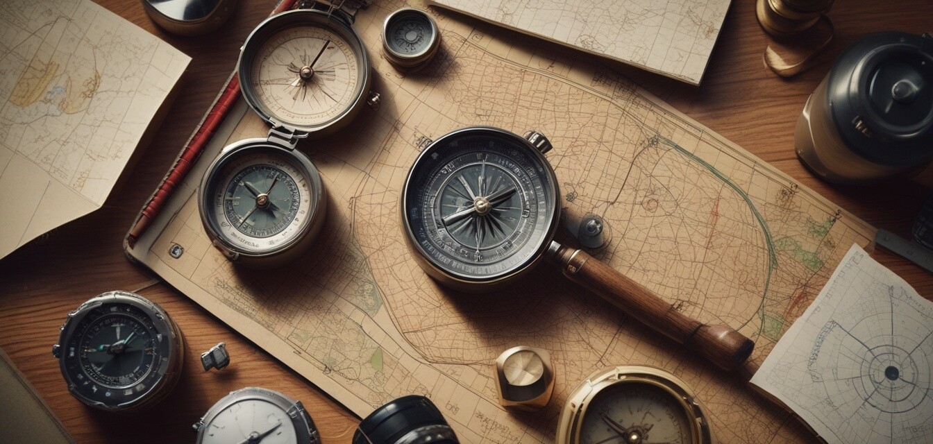 Navigation gear for camping