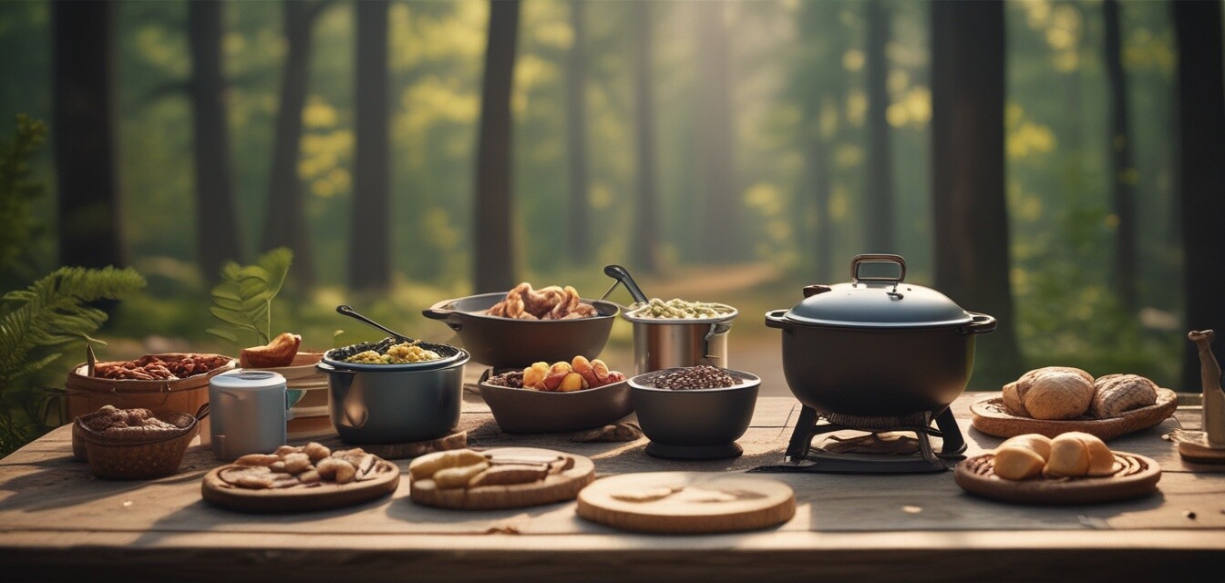 Outdoor Küchengeräte für Radreisen