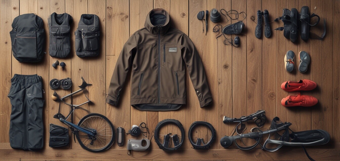 Fahrradbekleidung für Kurzreisen